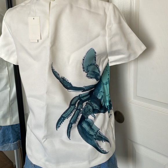 🌟2X HOST PICK! ⬇️REDUCED! J.Crew white crab top - Picture 6 of 9